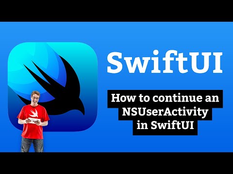 How to continue an NSUserActivity in SwiftUI – SwiftUI