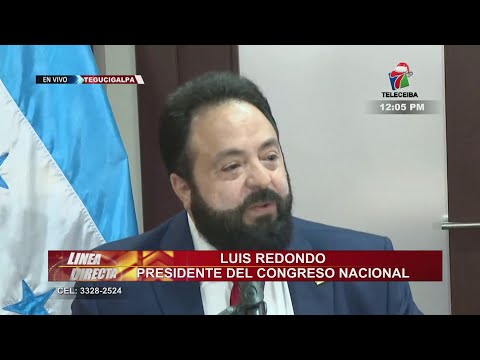 Press conference by the President of the National Congress, Luis Redondo
