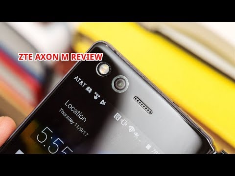 WOW !!! ZTE Axon M review double trouble