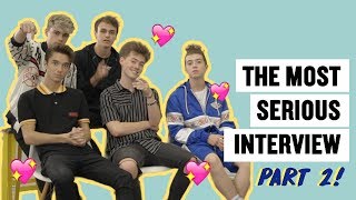 Download lagu The Most Serious Interview with Why Don t We Part ... mp3