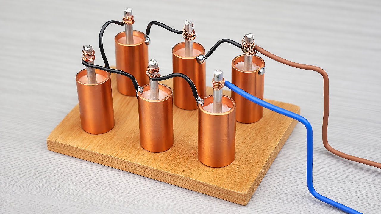 Powerful Electricity From Copper Pipes That Billions Of People Don't Know!