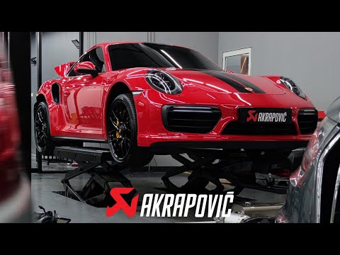 PORSCHE 911 TURBO S (991.2) AKRAPOVIC EXHAUST | ECUTEK STAGE 2 TUNE