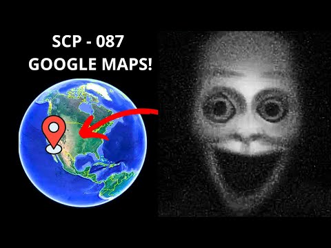 I can found scary SCP 087 on google earh! amazing