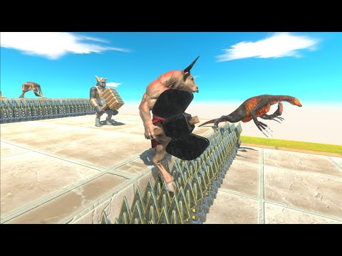 All Units VS Spiked Stairs - Animal Revolt Battle Simulator
