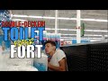 DOUBLE DECKER TOILET PAPER FORT At Walmart 2