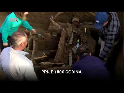 Kod Vinkovaca pronašli rimska kola na dva kotača s konjima!