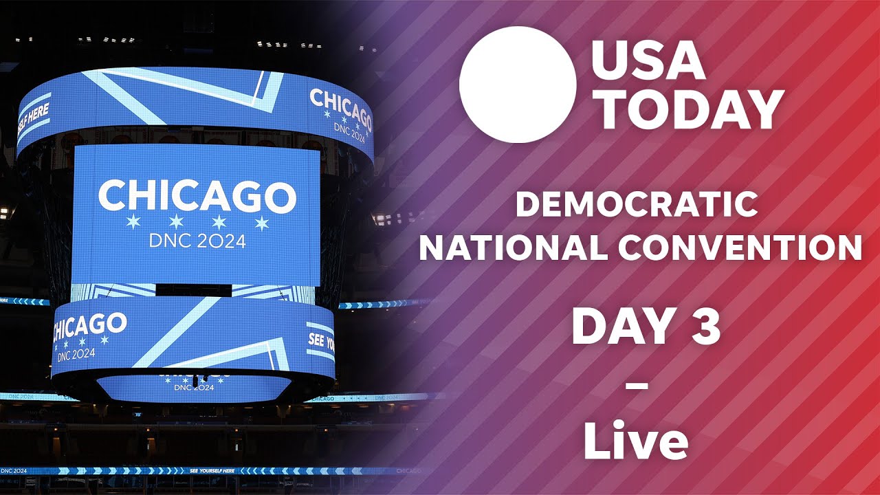Democratic National Convention live: Tim Walz to accept nomination