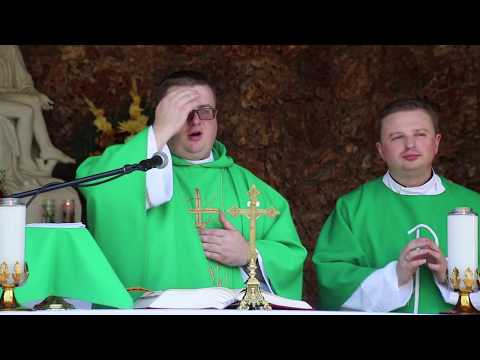 Piknik Siostr Benedyktynek w Oak Forest 2017 Msza Swieta (cz 1)