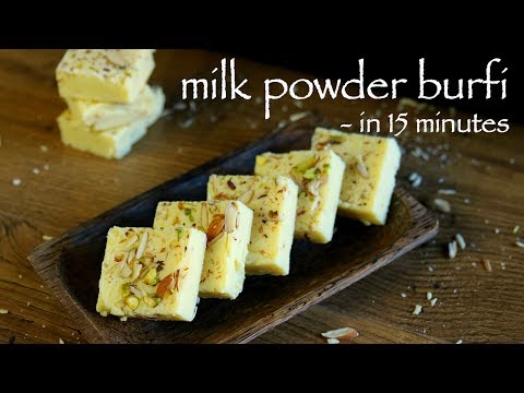 Milk powder burfi recipe