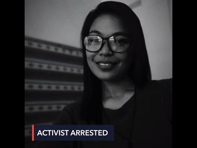 Police arrest 25-year-old activist Renalyn Tejero in Cagayan de Oro