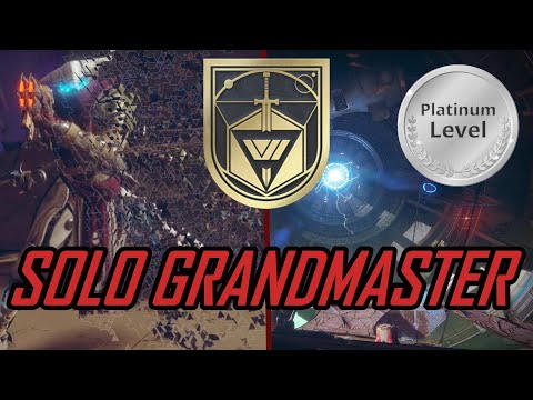 SOLO Grandmaster Nightfall (Platinum Rank) Exodus Crash - Comprehensive Tutorial (Destiny 2)