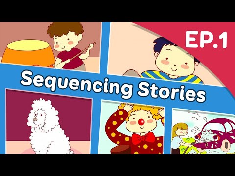 Screenshot of video: Sequencing Stories - What happens next?