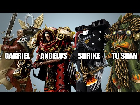 10 Lesser Known Powerful Chapter Masters (Warhammer 40K)