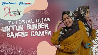 TUTORIAL Hijab Simple Buat Buka Bersama Bareng Calon Mertua, Tampil Syar'i Makin Disayang Camer