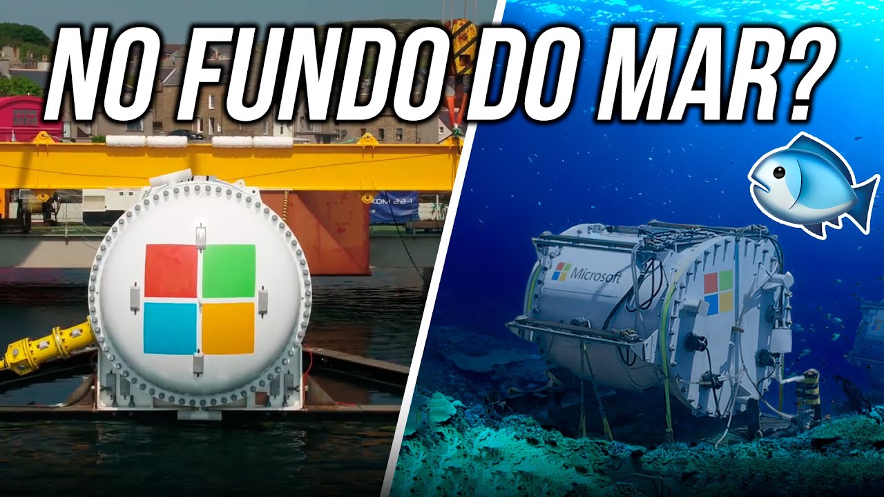 DATA CENTER NO MAR? Entenda por que empresas estão colocando eles no oceano