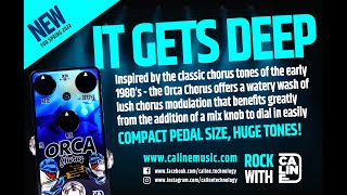 Video thumbnail for Caline G Series G003 Orca Chorus Pedal by Caline Technology