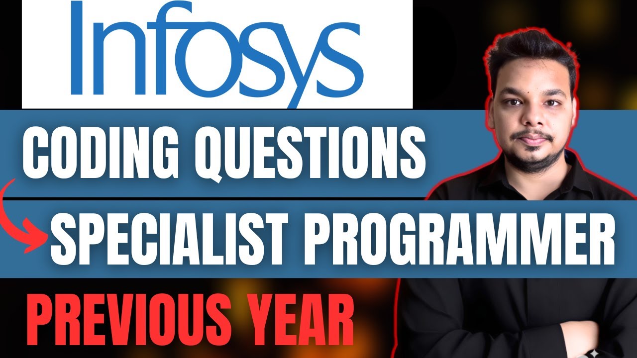 Infosys Specialist Programmer Coding Questions | Infosys SP Coding Questions With Solutions