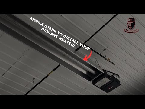 Easy Steps To Install Your Calcana Radiant Tube Heater!