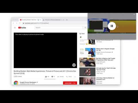 Picture-in-Picture Extension (by Google)