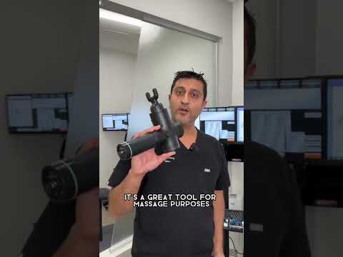 Did you know: Massage gun should only be used on your muscles not joints!