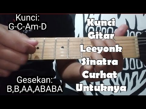 Kunci Gitar Leeyonk Sinatra Curhat Untuknya