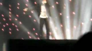 Joe Mceldderry - the climb - Xfactor tour aberdeen 06/03/10