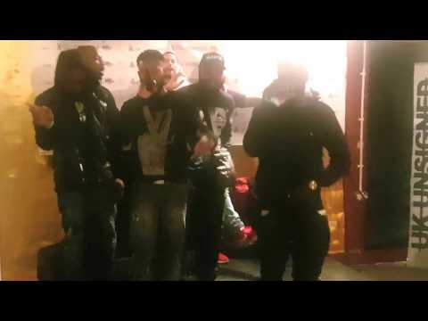 Airz Flawless ft OG Slim - Gangster Rap - RAW FOOTAGE LIVE @GRIMEFEST 2017