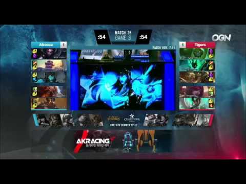 AFS vs ROX Highlights Game 3 LCK SUMMER 2017 Afreeca Freecs vs ROX Tigers W3D3