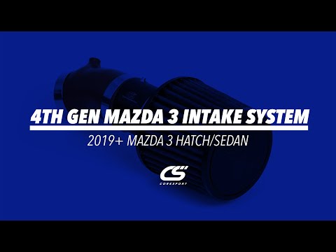 CorkSport Short Ram Intake System | 2019+ Mazda 3 Hatch / Sedan
