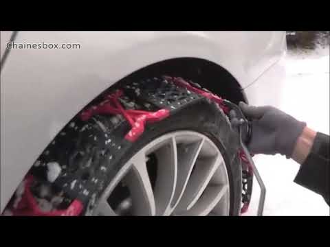 Démontage chaine neige polaire grip chainesbox