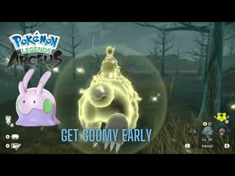 How To Get Goomy Early (Without Basculegion) - Pokemon Legends Arceus