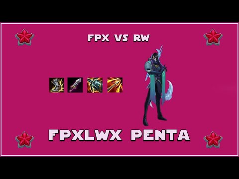 FPX LWX Aphelios Penta vs RW