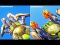 Overwatch 1 vs Overwatch 2 - Orisa changes - Audiovisual Comparison