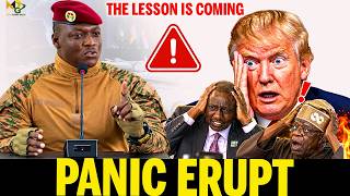 DON’T MISS! Cowards & PUPPETS ARE PANICKING, Ibrahim Traore Vows to Teach the Lessons
