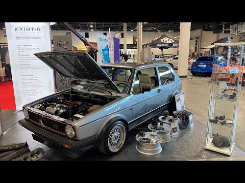 VW Golf 1 GTI motortuning és veterán autó restaurálás 3D nyomtatott alkatrészekkel | AMTS 2023