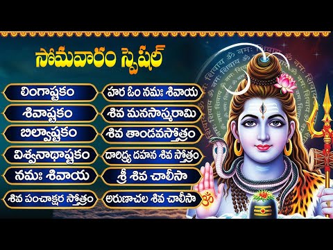 సోమవారం శివుని భక్తి పాటలు | లింగాష్టకం | బిల్వాష్టకం | Monday Special Shiva Bhakthi Songs Telugu