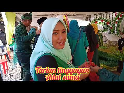 Tarian tinggayun adat samah