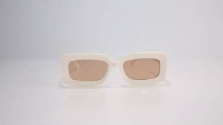 Video de LENTES DE SOL "ZEPHYR BLANCO" ECO SUSTENTABLE-UV 400