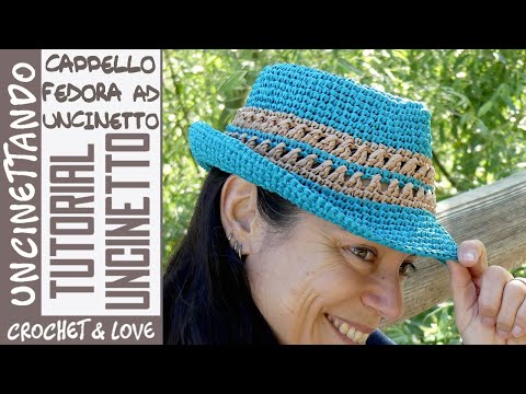 Raffia Crochet Hat – Step by Step Tutorial with Original Pattern