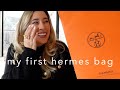 MY FIRST HERMES BAG 🤎