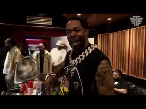 Jim jones in the studio with french montana busta rhymes scram jones & more #jomo