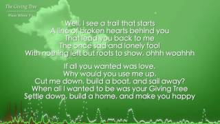 The Giving Tree - Plain White T&#39;s (Lyrics)