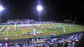 preview picture of video 'Black Walnut Festival - Marshall University Marching Band - Part 1'
