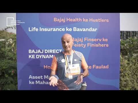 President, Group CSR of Bajaj Finserv at Run InSync