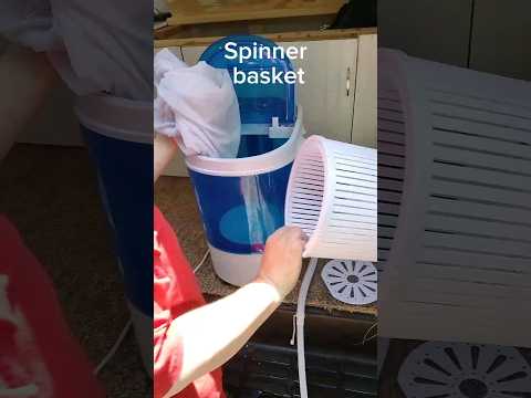 Mini Washing Machine Update | Van Life Washer And Spinner #shorts