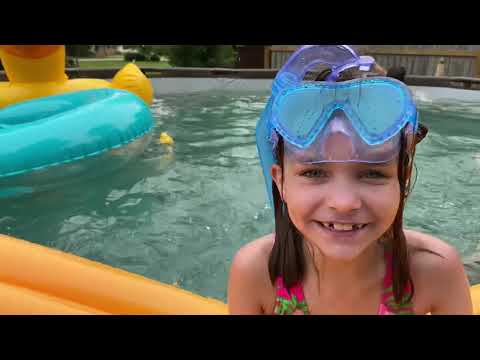 Smoking Ribs, Pool fun, family fun day