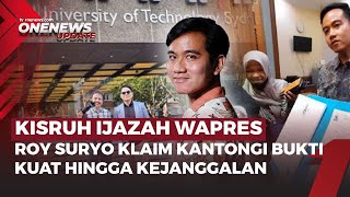 Download lagu Roy Suryo ke Australia Demi Riwayat Pendidikan Gibran, Bukti Terbaru Terkuak | OneNews Update mp3