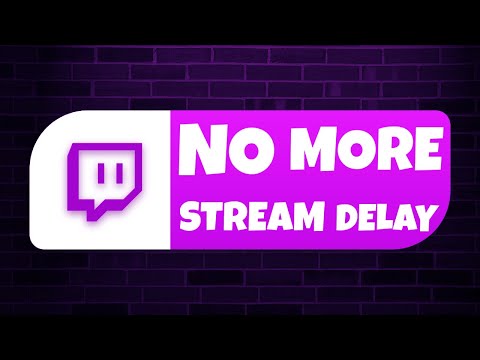 HOW TO GET NO DELAY WHEN STREAMING ON TWITCH! 2023 TUTORIAL!