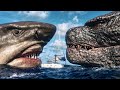 Megalodon Eats Titan Submersible Godzilla Enters Scene