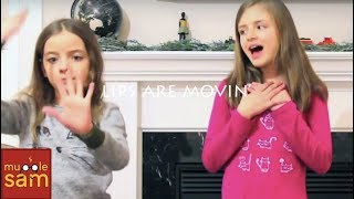 LIPS ARE MOVIN - Meghan Trainor Live Kids Cover | Sophia and Bella